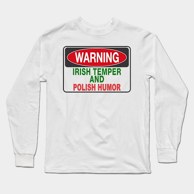 POLISH HUMOR Long Sleeve T-Shirt by ishopirish